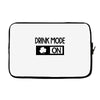 drink mode on Laptop sleeve