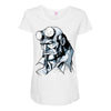 hellboy 6 Maternity Scoop Neck T-shirt