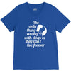 the only thing wrong with dogs V-Neck Tee