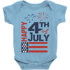 happy 4th of july Baby Bodysuit
