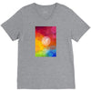 letter B initial V-Neck Tee