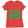 team 10 Ladies Fitted T-Shirt