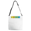 bazinga periodic table funny funny birthday present gift Adjustable Strap Totes
