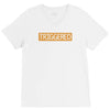triggered V-Neck Tee