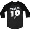 team 10  silver 3/4 Sleeve Shirt