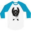 Black Bear Metal 3/4 Sleeve Shirt