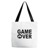 game over Tote Bags