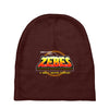 greetings from zebes Baby Beanies
