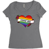 Proud Dad Women's Triblend Scoop T-shirt