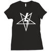 anton szandor lavey sigil Ladies Fitted T-Shirt