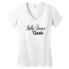 belly dance geek choose your own style dark Women's V-Neck T-Shirt