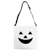 face pumpkin Adjustable Strap Totes
