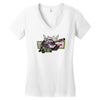 peace through tyranny Women's V-Neck T-Shirt