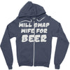 beer (2) Zipper Hoodie
