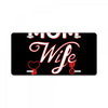 Mom Wife Veteran - Veterans Day T-Shirt Gifts License Plate