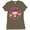 look ma, i've got four hands Ladies Fitted T-Shirt