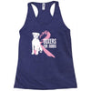 boxers for boobs Racerback Tank