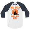 wine witch! 3/4 Sleeve Shirt