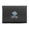 sad robot Accessory Pouches