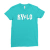 back in black Ladies Fitted T-Shirt