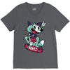 foxes V-Neck Tee