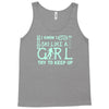 i ski like a girl Tank Top