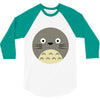 totoro 3/4 Sleeve Shirt