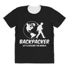 Backpacker Let's Explore The World All Over Women's T-shirt