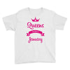queens are born in january Youth Tee