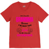 I&rsquo;m Called Grandma Because I&rsquo;m Way Too Cool To Be Called Grandma V-Neck Tee