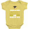 i'm a senior Baby Bodysuit