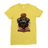my life is an rpg2 Ladies Fitted T-Shirt