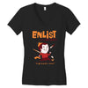 enlist Women's V-Neck T-Shirt