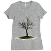 shades of winter Ladies Fitted T-Shirt