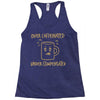 over caffeinated (2) Racerback Tank