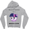 twilight has special eyes Zipper Hoodie