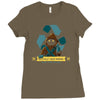 save the galaxy Ladies Fitted T-Shirt