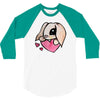 cute lop eared rabbit 3/4 Sleeve Shirt