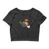 the falling italian Crop Top
