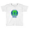 the green frog Toddler T-shirt