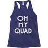 oh my quad Racerback Tank