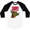 super turtle bros raph 3/4 Sleeve Shirt