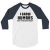 I Grow Humans - What is Your Super Power? 3/4 Sleeve Shirt