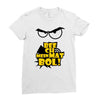 beech mein mat bol Ladies Fitted T-Shirt