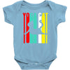yoga cat Baby Bodysuit
