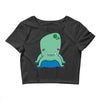 monster shirt 1 comp Crop Top