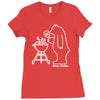 bear grills Ladies Fitted T-Shirt