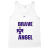 my dad was so brave god made him an angel Tank Top