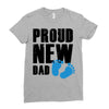 proud new boy Ladies Fitted T-Shirt