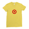 red zero Ladies Fitted T-Shirt